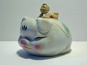 Chinese birth piggy bank