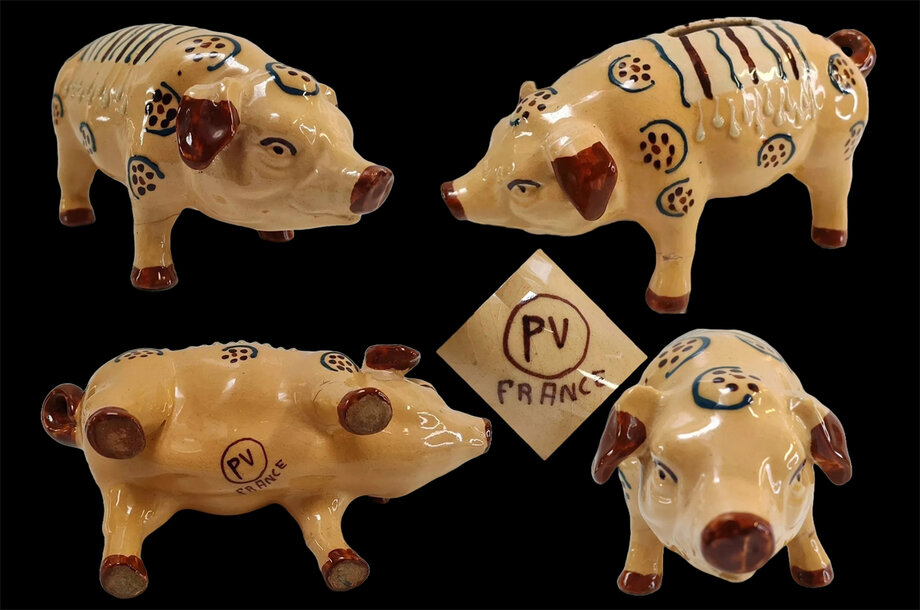 Piggy bank "PV France"